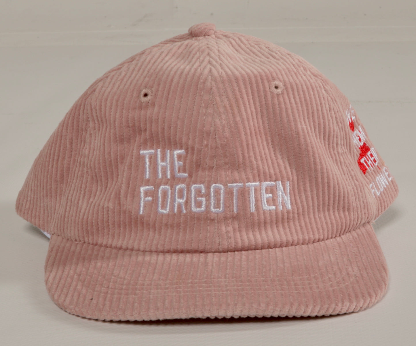 Flower Cord Dad Hat (Pink)