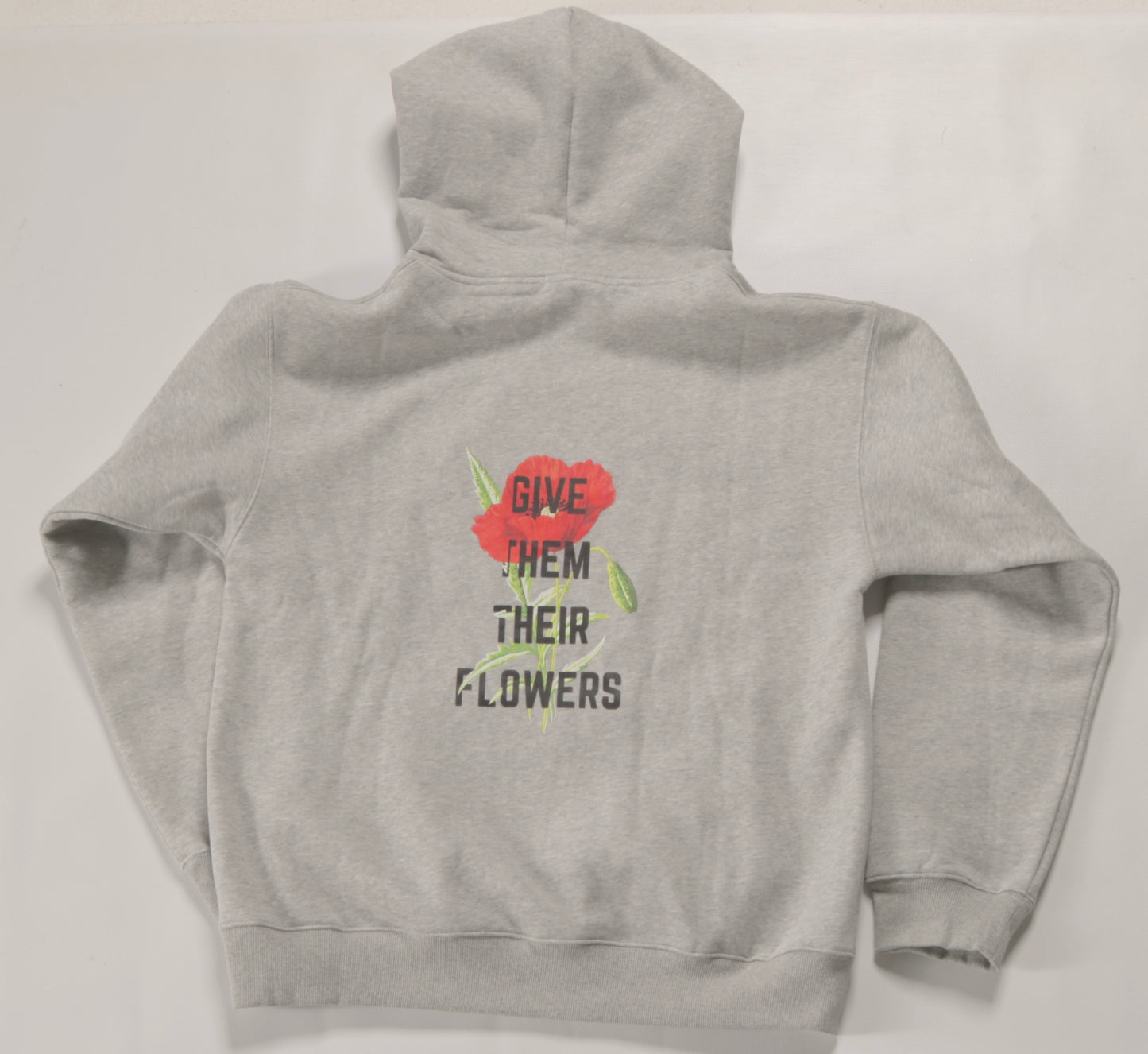 Flower Hoodie (Grey)